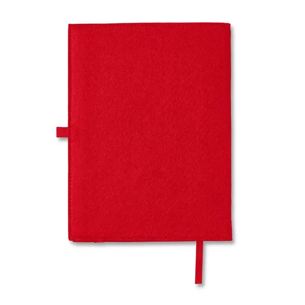 Felt Cover With Refillable Journal Notebook 6.5" X 8.7"