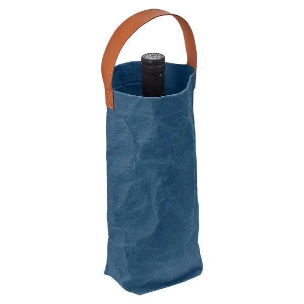 Home & Table Washed Paper Wine Tote Bag