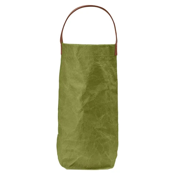 Home & Table Washed Paper Wine Tote Bag