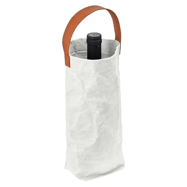 Home & Table Washed Paper Wine Tote Bag