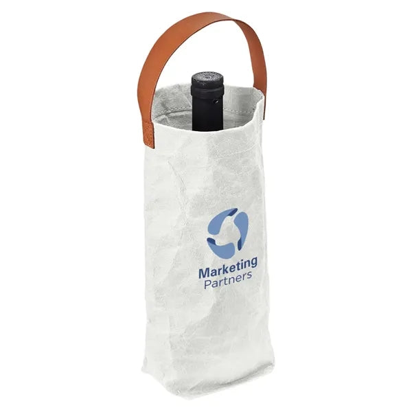 Home & Table Washed Paper Wine Tote Bag