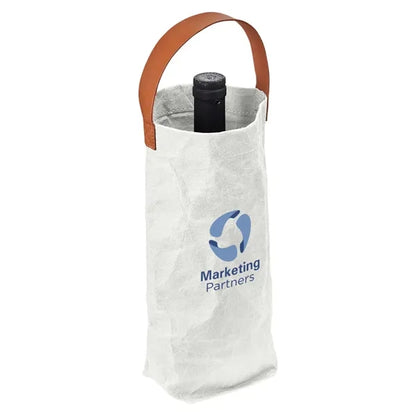 Home & Table Washed Paper Wine Tote Bag