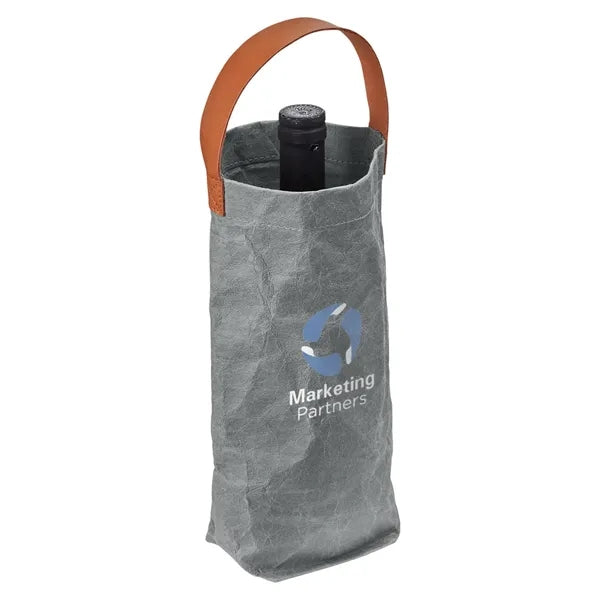 Home & Table Washed Paper Wine Tote Bag