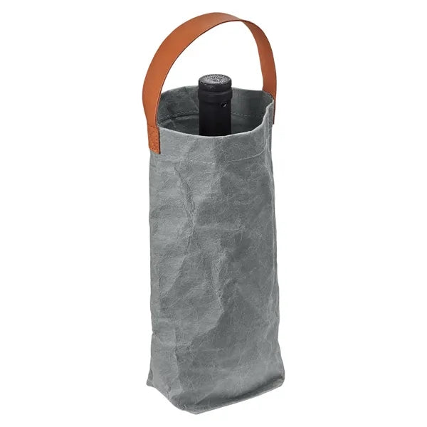 Home & Table Washed Paper Wine Tote Bag