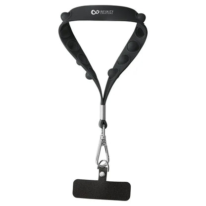 Push Pop Wrist Strap Keychain With Phone Holder