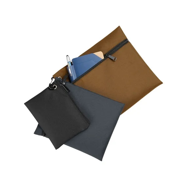 Harriton Eco Friendly Three Pouch Set