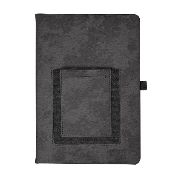Roma Journal Notebook With Phone Pocket 5.625" X 8.25"