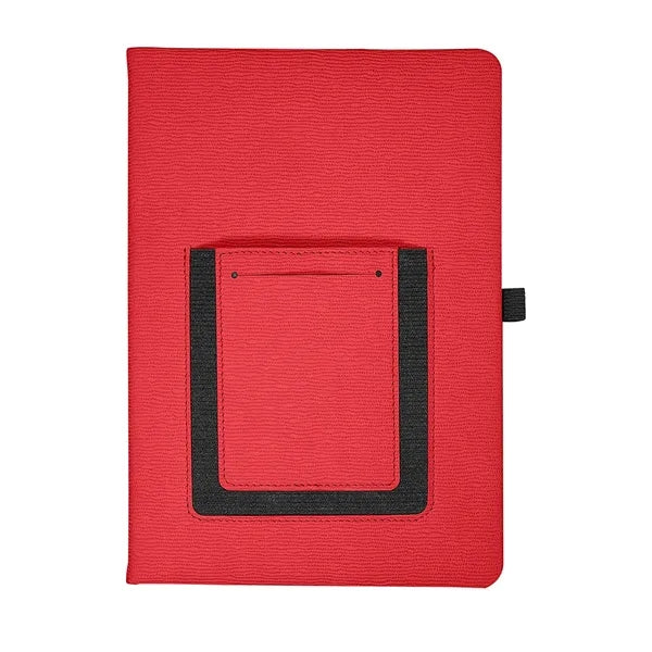 Roma Journal Notebook With Phone Pocket 5.625" X 8.25"