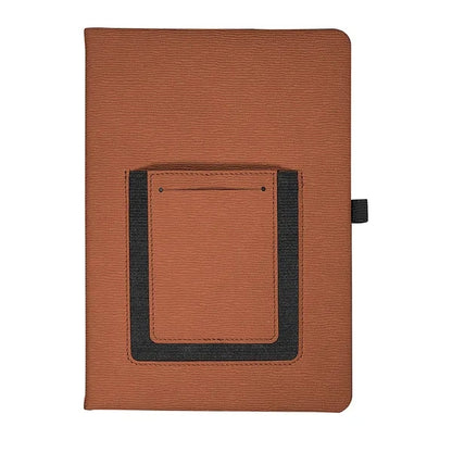 Roma Journal Notebook With Phone Pocket 5.625" X 8.25"