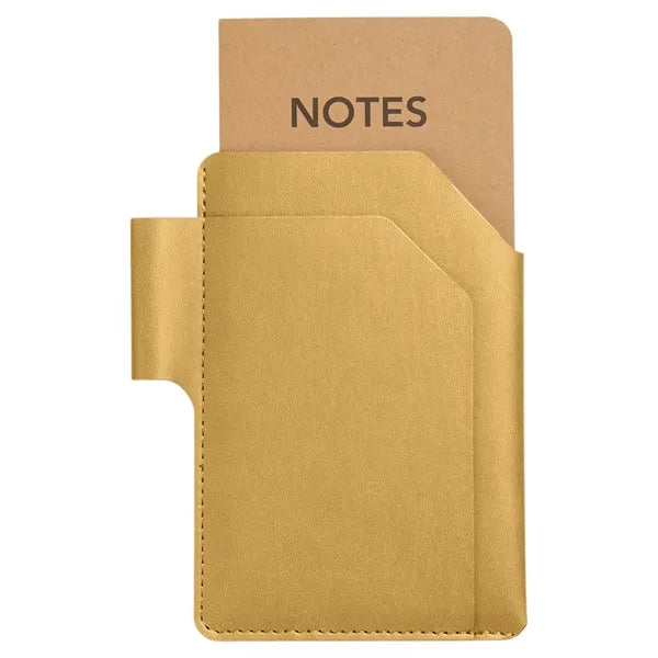 Harriton Recycled PU Ground Jotter Notebook and Cover