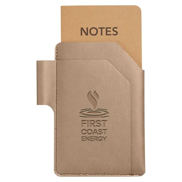 Harriton Recycled PU Ground Jotter Notebook and Cover