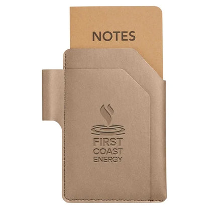 Harriton Recycled PU Ground Jotter Notebook and Cover
