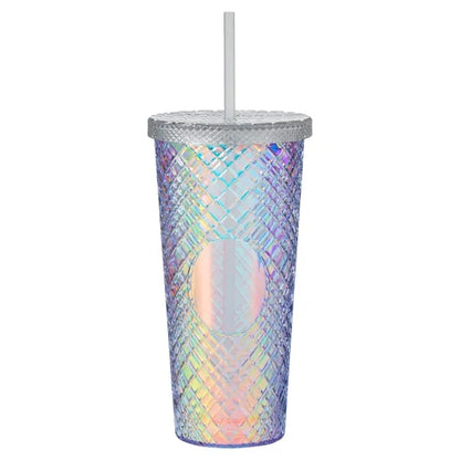 22 oz Sparkle Straw Tumbler