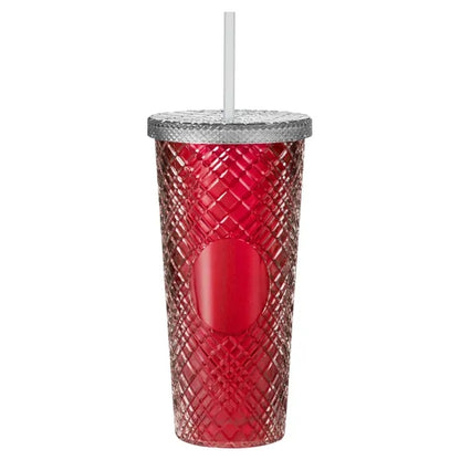 22 oz Sparkle Straw Tumbler