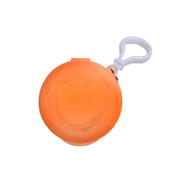 Poncho In Carabiner Case