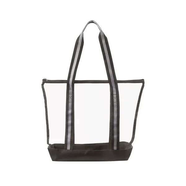 All Access Clear Tote Bag with Zipper