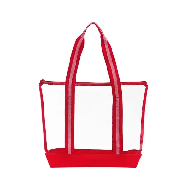 All Access Clear Tote Bag with Zipper