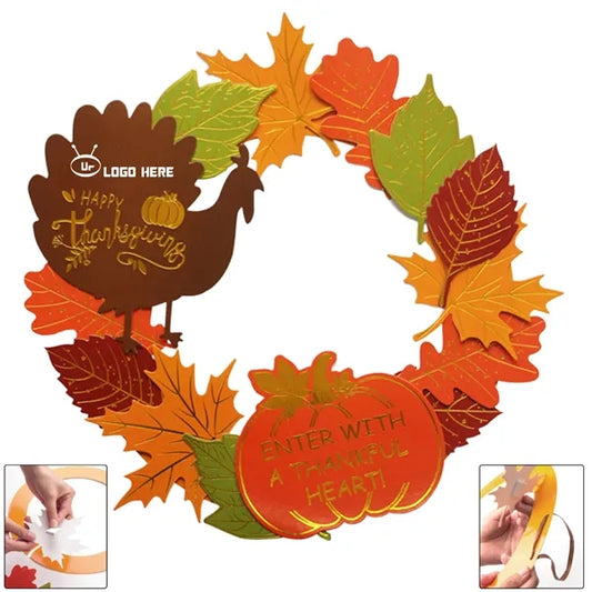 Thanksgiving Paper Wreath