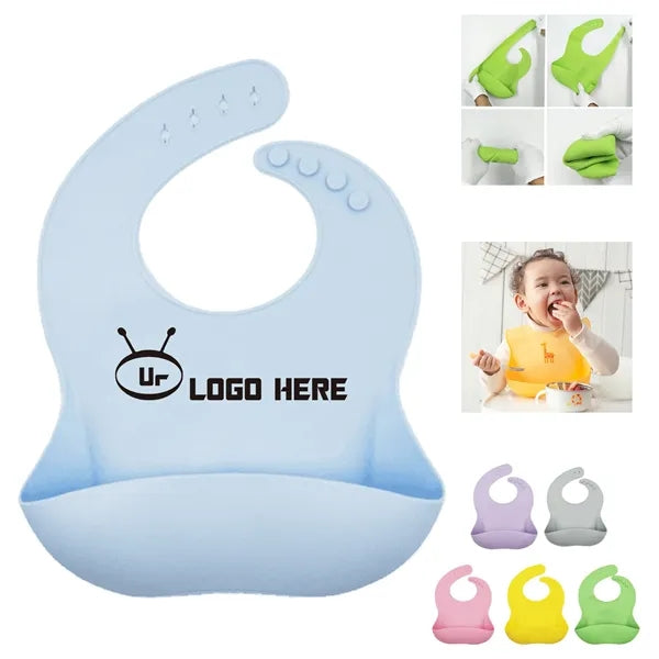 Silicone baby bib