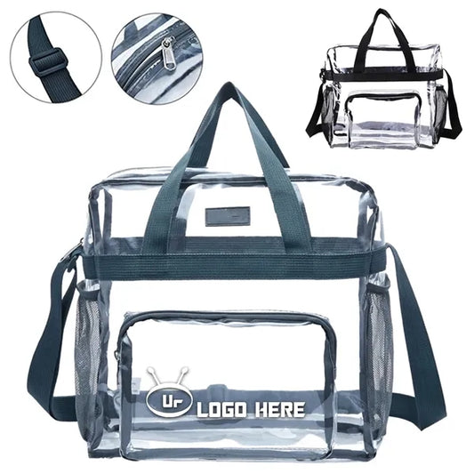 Large-Capacity Transparent Shoulder Bag