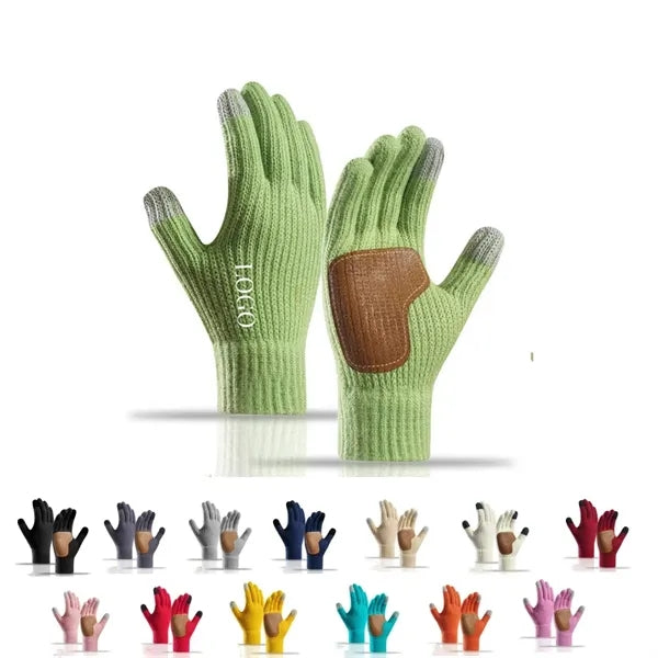 Cold Weather Touch Screen Knit Gloves