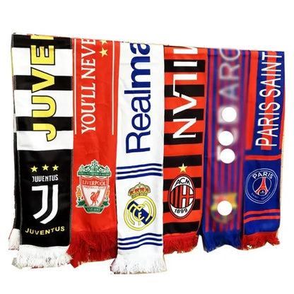 Soccer Fan Acrylic Knit Scarf