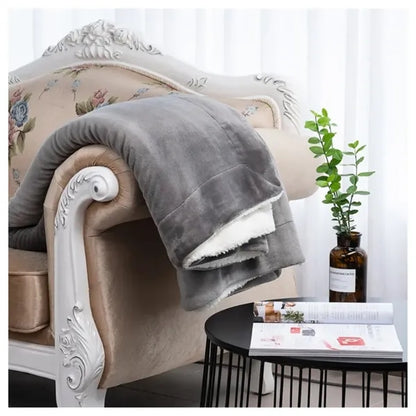 Sherpa Fleece Throw Blankets