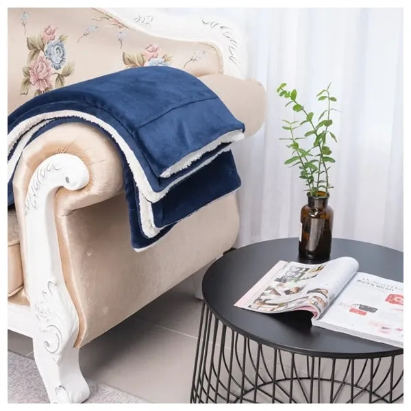 Sherpa Fleece Throw Blankets