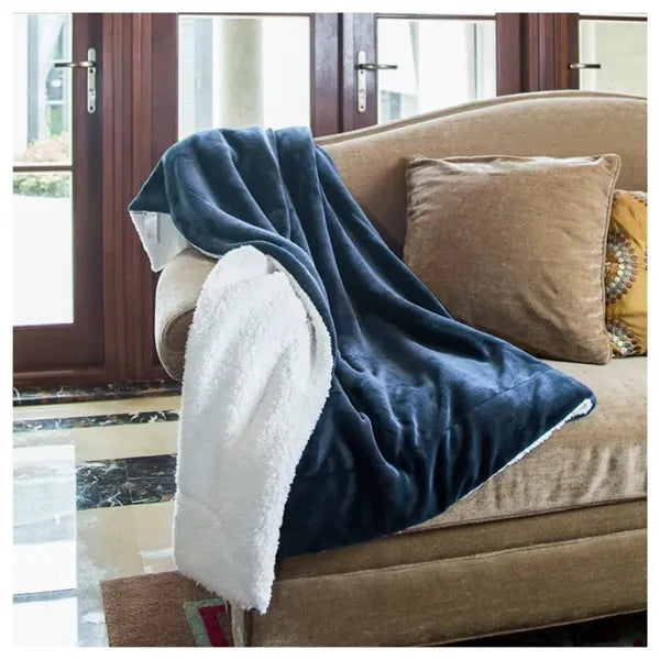 Sherpa Fleece Throw Blankets