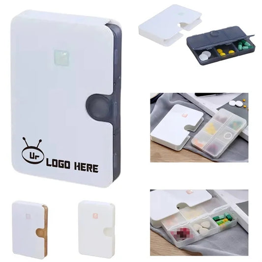 Detachable Pill Box With 6 Compartments