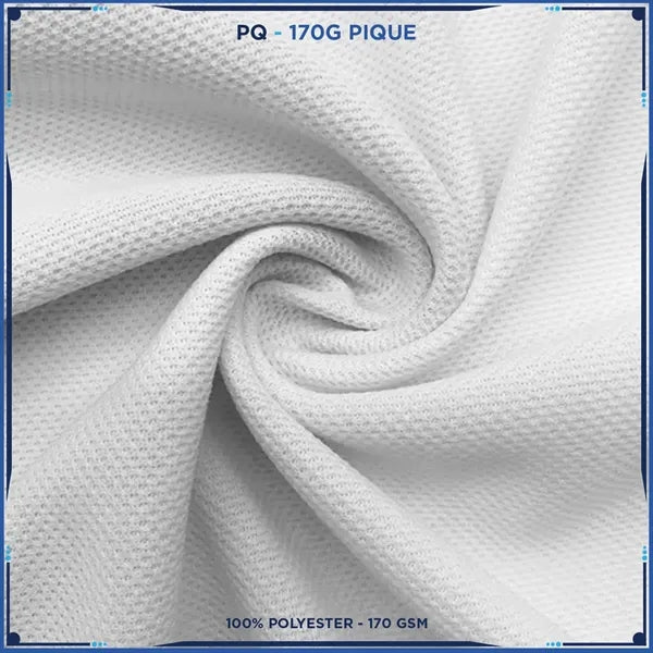 Sublimation RPET Pique Short Sleeve Polo - Men, Women, Kids