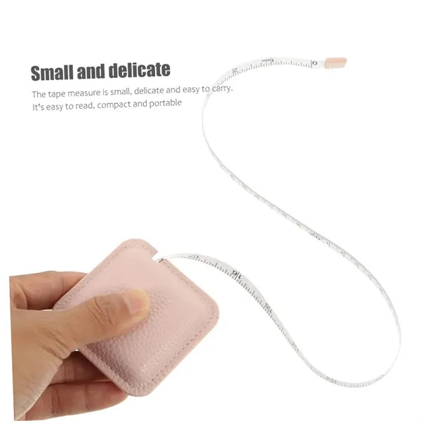 Compact Retractable Dual-Scale Locking Pin PU Tape Measure