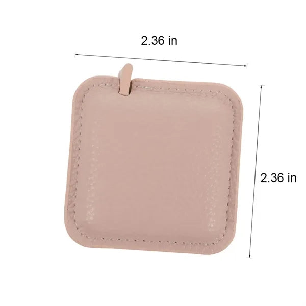 Compact Retractable Dual-Scale Locking Pin PU Tape Measure