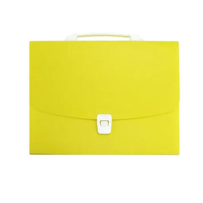 13-Pocket Portable Accordion File Folder with Snap-Closure