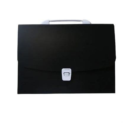 13-Pocket Portable Accordion File Folder with Snap-Closure