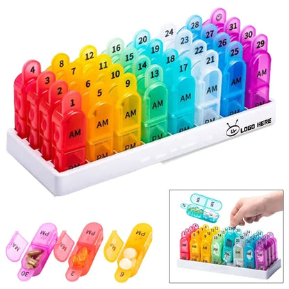 31 Day Daily Pill Case