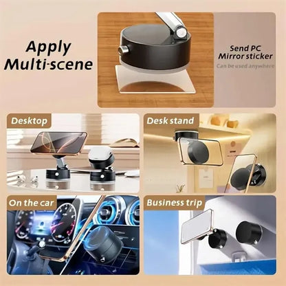 360 Degrees Adjustable Strong Vacuum Magnetic Phone Holder