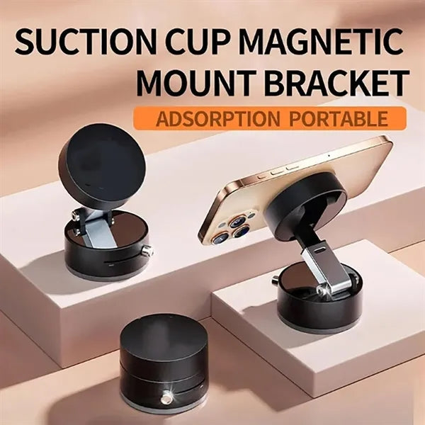 360 Degrees Adjustable Strong Vacuum Magnetic Phone Holder