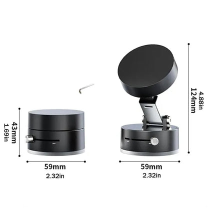 360 Degrees Adjustable Strong Vacuum Magnetic Phone Holder