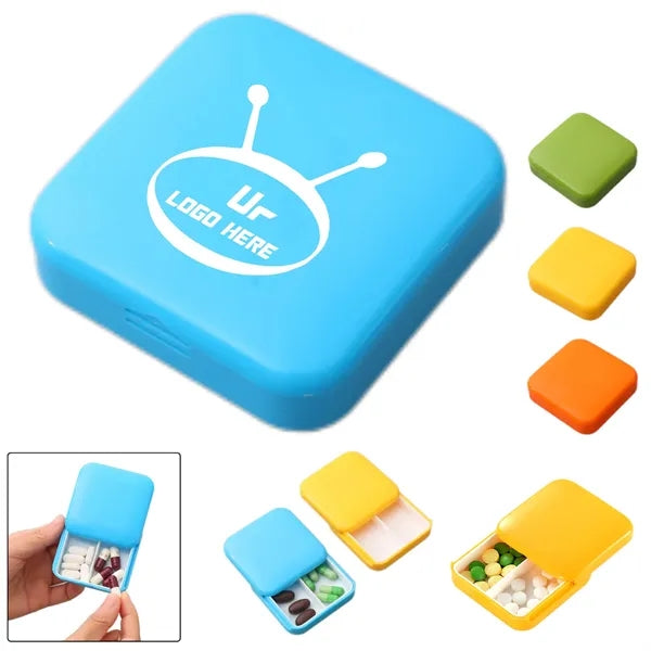 Portable Push-Pull Medicine Box