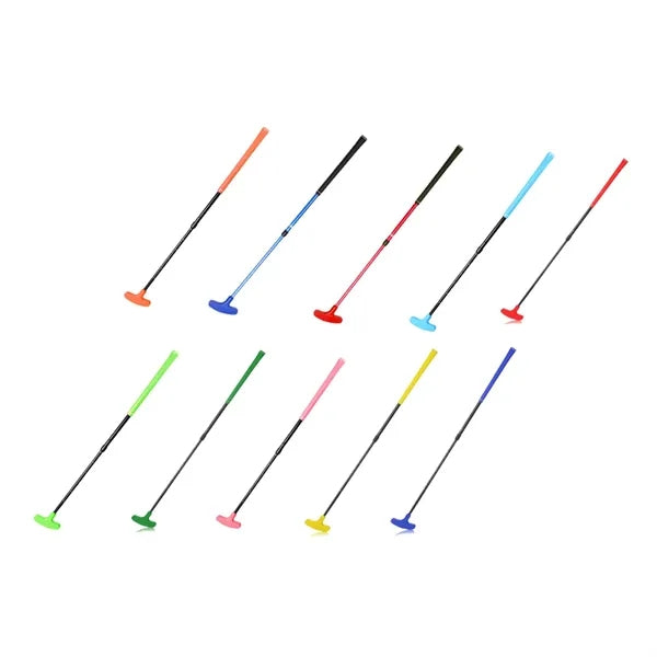 Retractable Silicone Head Non-Slip Grip Alloy Golf Putter