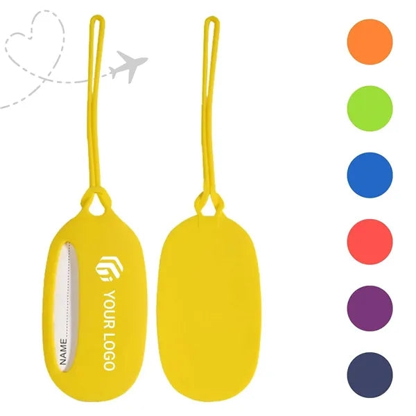 Travel essentials suitcase label silicone luggage tag