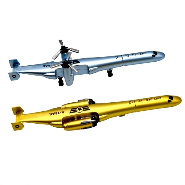 7.1" Smooth Writing Transforming Design Helicopter Gel Pen