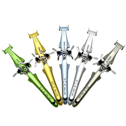 7.1" Smooth Writing Transforming Design Helicopter Gel Pen