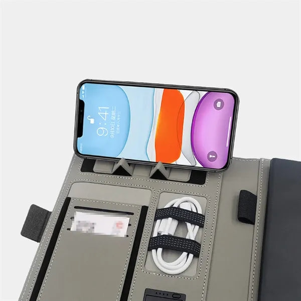 Creative Wireless Charging Power Bank Notebook Journal