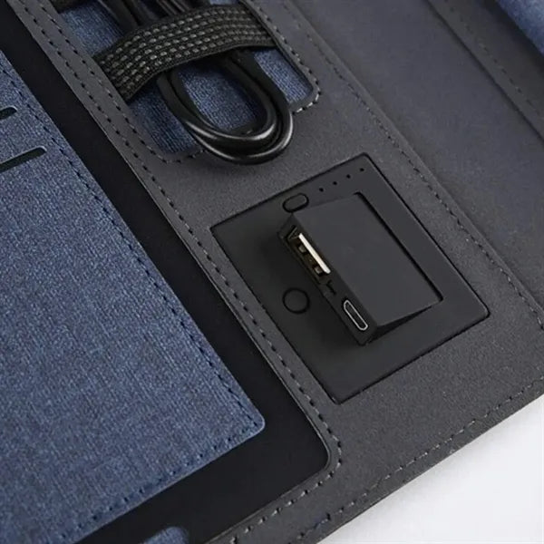 Creative Wireless Charging Power Bank Notebook Journal