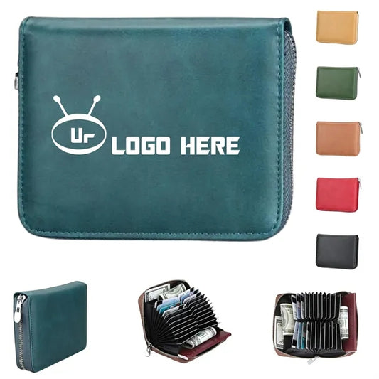 Card Holder Wallets With Rfid Blocking