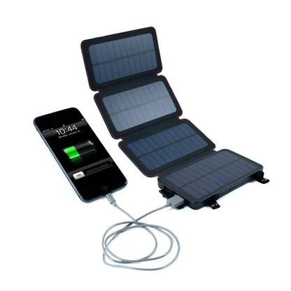 Foldable Waterproof Dual USB/Wireless 4 Panel Solar Charger
