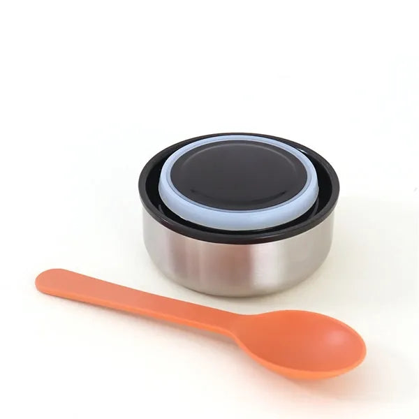 13.5oz Stainless Steel Built-in Spoon Insulated Lunch Bottle