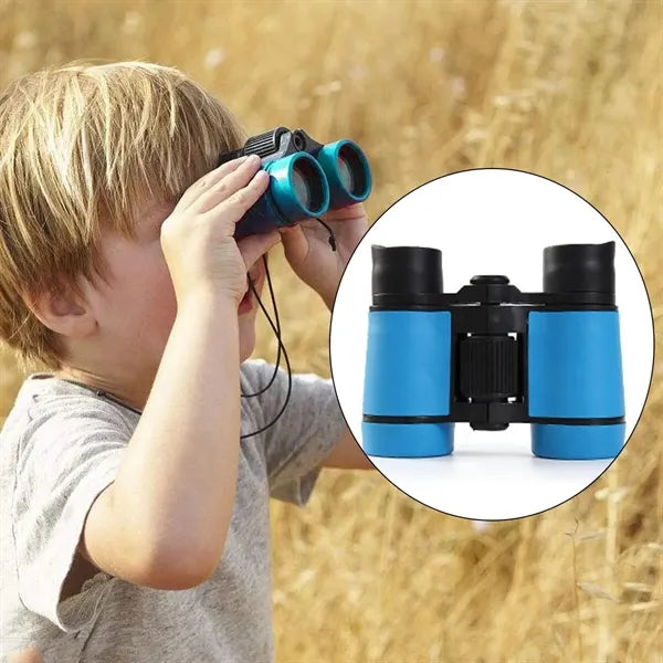 Lightweight Durable Colorful Practical 4x30 Kids Binoculars